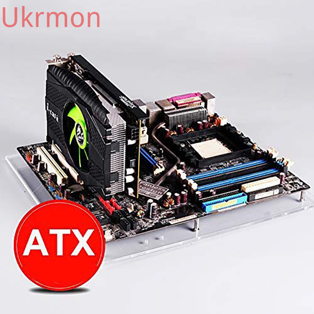 Atx Case - デスクトップ用の透明なアクリルテストケース,itx atx mini itx matx eatxマザーボード用のオープンフレーム付きテストベンチ,diy