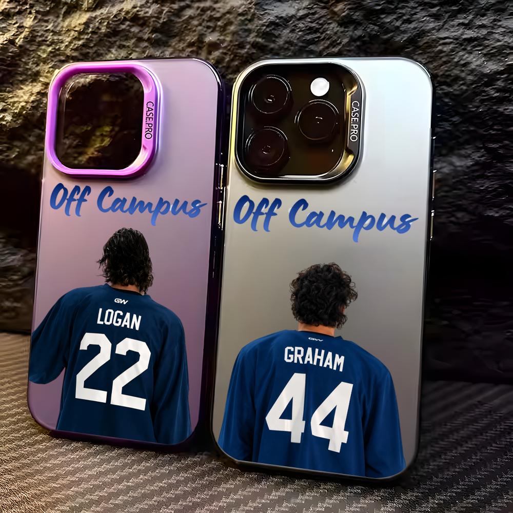 Matte Pc Case - TV O-offキャンパスフォンケース iPhone 17 16 15