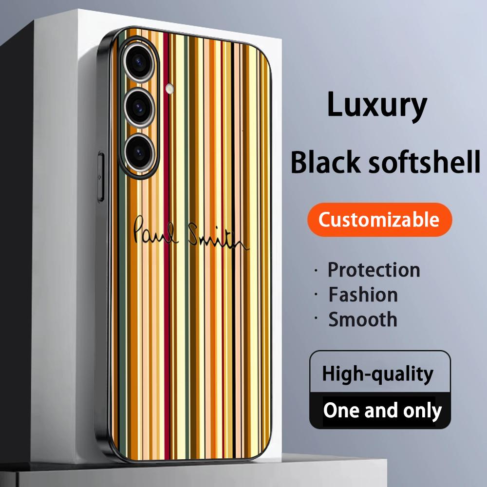Computer Case - ファッショナブルでクールなP-Paul Smith製スマホケース、Samsung Galaxy S26 S25 S24