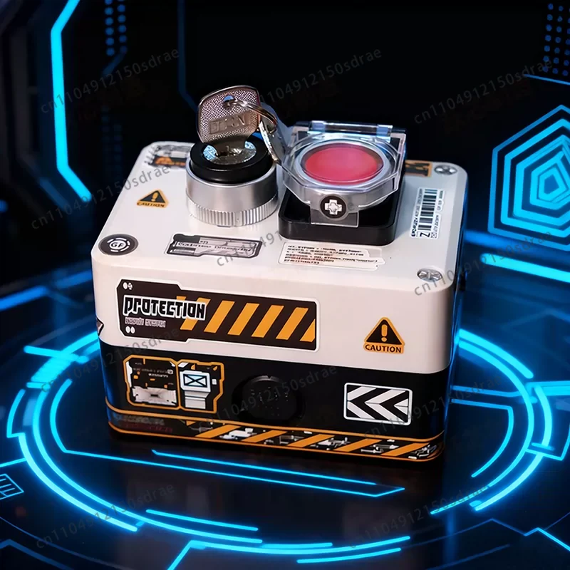 Pc Chassis - 有線コンピュータホスト電源スイッチボタン デスクトップシャーシ用外部デュアルスイッチ PCケースアクセサリー