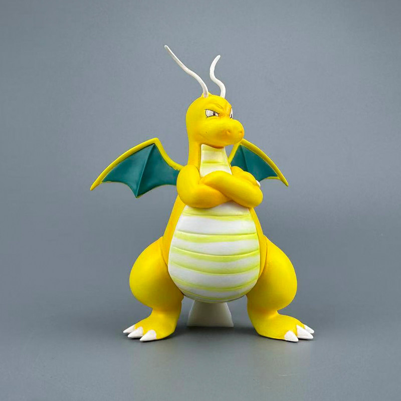 Case Fans - BKMポケモン怒りのドラゴナイトアクションフィギュアPVCモデルカーダッシュボードデスクトップコンピューターケースデコレーションアニメコレクタブル大人向けファン向け