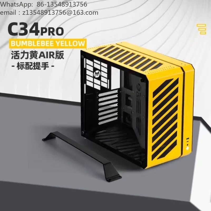 C34pro Horizon サイドパネルPCケース、アルミ - Atx Case のレビューと価格