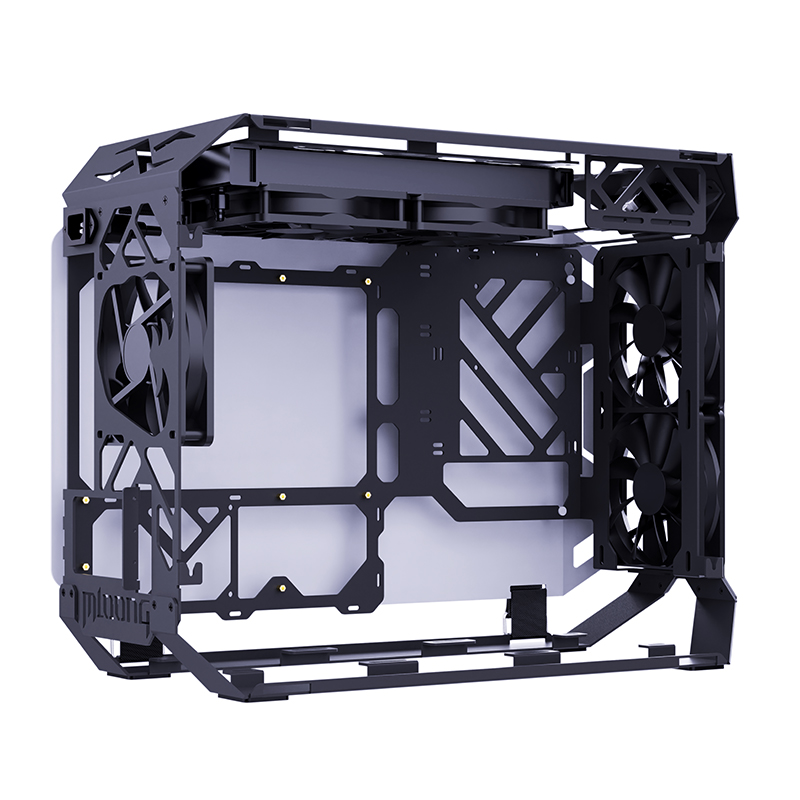 Lovingcool新デザインオープンスタイルゲーミングシャ - Atx Case のレビューと価格