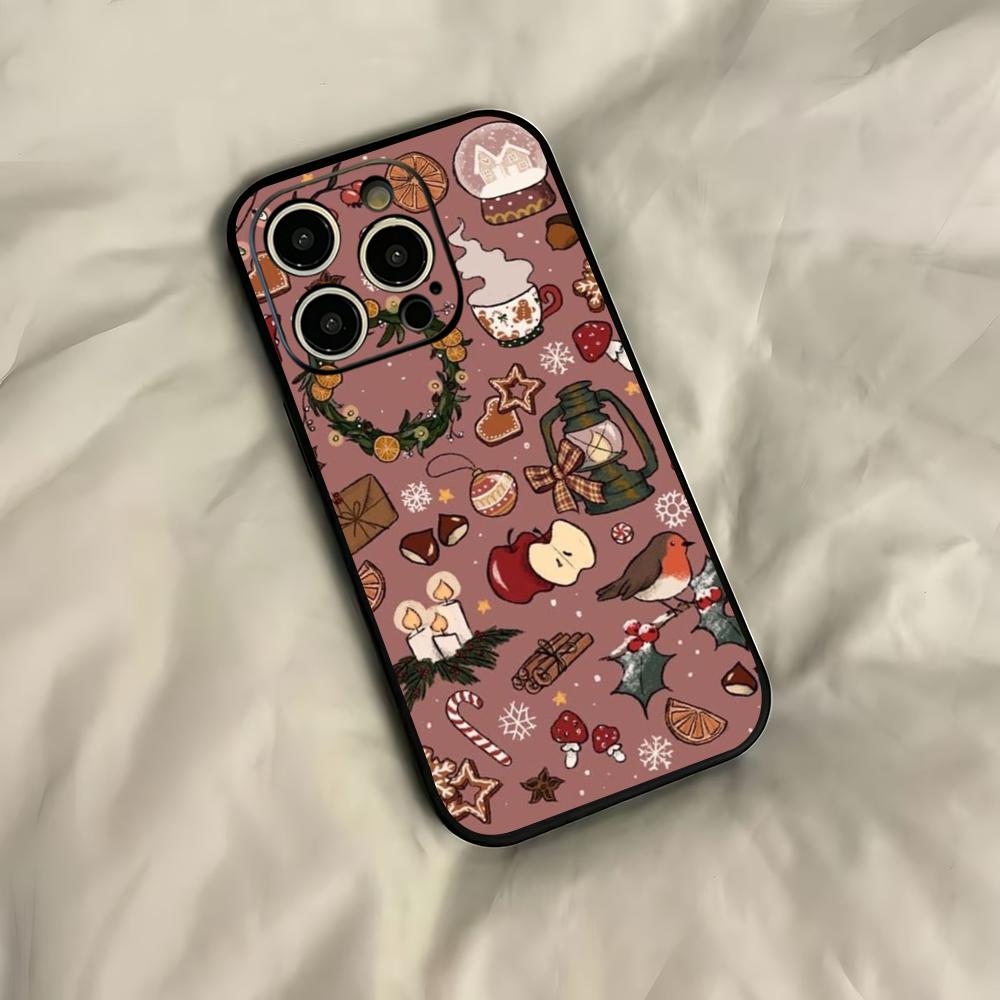 クリスマス風のデザインのiPhone18、17、16、15、 - Mini Pc Case のレビューと価格