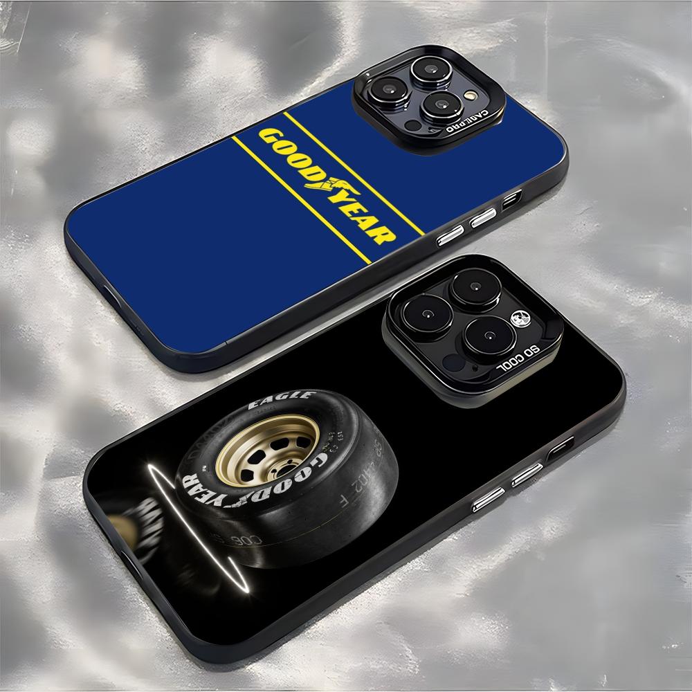 グッドイヤー製 lMDカラー シルバーシェル iPhone  - Computer Case のレビューと価格